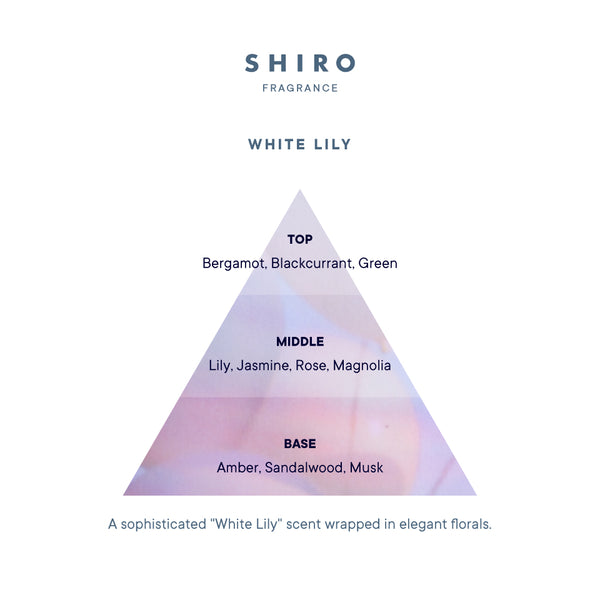 WHITE LILY EAU DE PARFUM 22 – SHIRO US Online Store