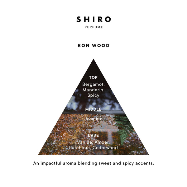 SHIRO BON WOOD 香水 BON WOOD EAU DE PARFUM – SHIRO US Online Store