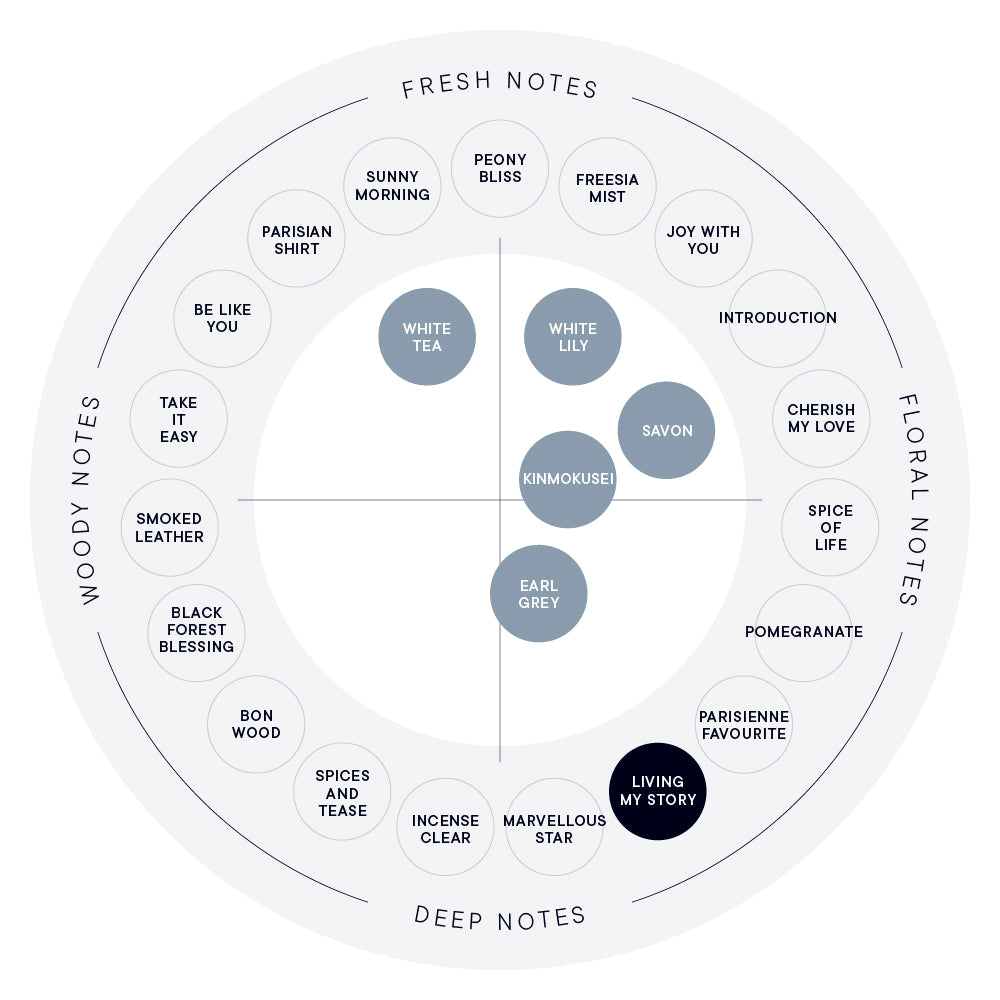 LIVING MY STORY オードパルファン リビング マイ ストーリー Amazon | SHIRO PERFUME LIVING MY STORY オードパルファン