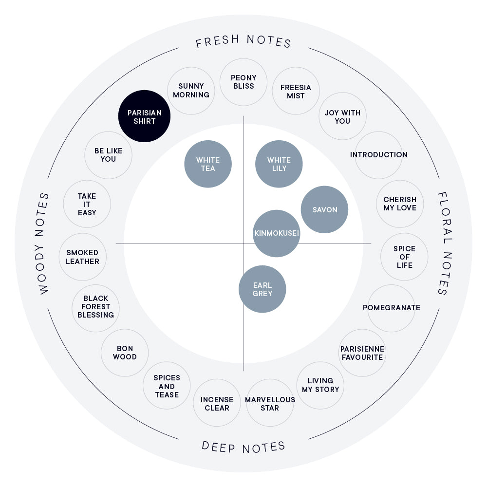 PARISIAN SHIRT EAU DE PARFUM (100ML/50ML) – SHIRO US Online Store