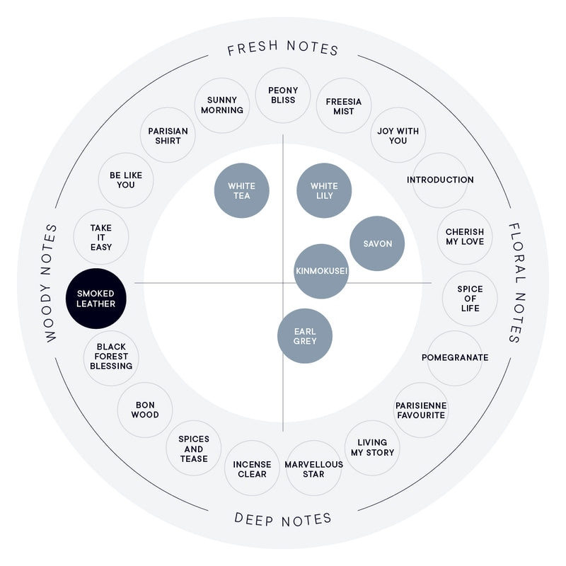 SMOKED LEATHER EAU DE PARFUM (100mL/50mL) – SHIRO US Online Store